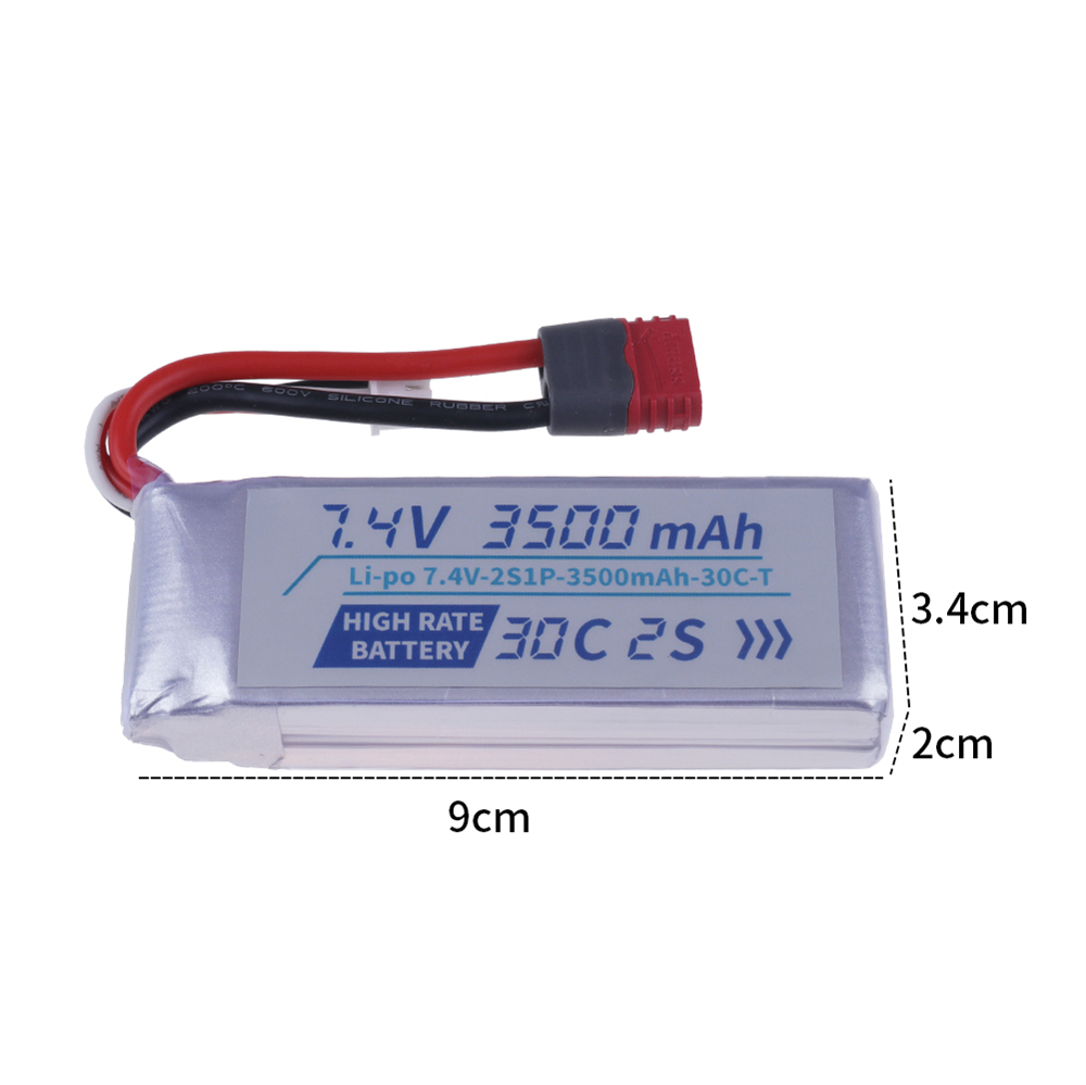 3500MAH 30C 7.4V 11.1V Lipo Ba - Drone Battery Lipo recension och pris